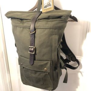 Filson Roll Top Backpack Otter Green - Rare